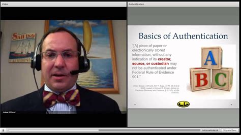 how to authenticate video evidence|authenticating video evidence at trial.